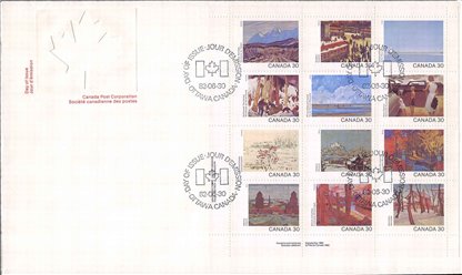 Canada FDC#966a - Canada Day (1982) 12 x 30¢