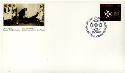 Canada OFDC#980 - Centenary Symbol (1983) 32¢