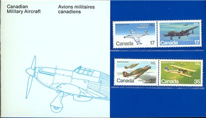 Canada Post - Thematic Collection #16 - Canadian Military Aircraft (1980) - Image 2