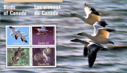 Canada Post - Thematic Collection #34 - Birds of Canada (1986)