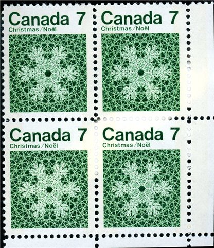 Canada PB#555p - Snowflake (1971) 7¢ - Image 2