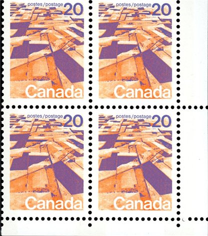 Canada CB#596vii - Prairies (1972) 20¢ - Image 2