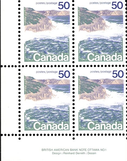 Canada PB#598 - Seashore (1972) 50¢ - Image 2