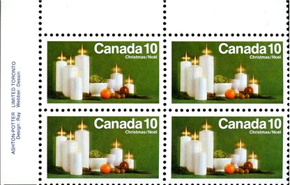 Canada PB#608 - Candles (1972) 10¢ - Image 2