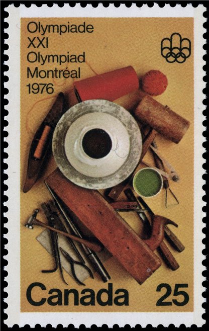 Canada Stamp #685 - Handicrafts (1976) 25¢ - Image 2