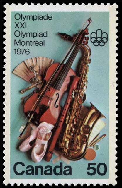 Canada Stamp #686 - Performing Arts (1976) 50¢ - Image 2