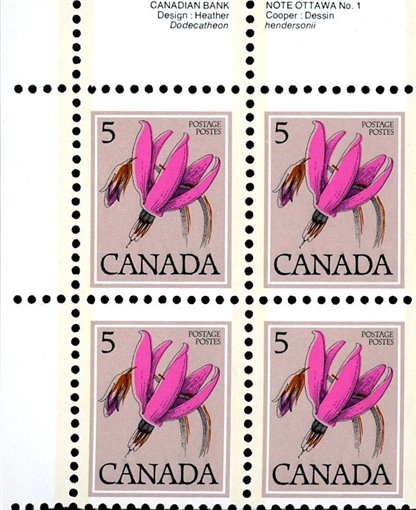 Canada PB#710 - Shooting Star (1977) 5¢