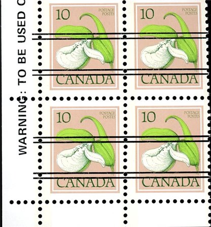 Canada Stamp #711xx - Lady's Slipper (1977) 10¢ - PRECANCELLED - Image 2