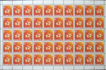 Canada SHEET- Semi-Postal #B8 - Boxing (1975) 10¢ + 5¢ - Image 2