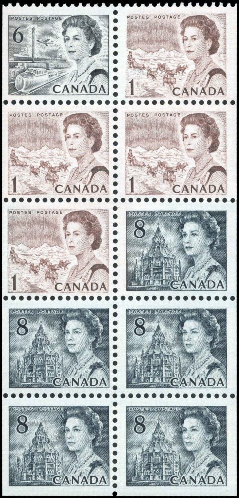 Canada Stamp Booklet - #BK71 PVA (1972) 4 x 1¢ + 6¢ + 5 x 8¢ - Image 2