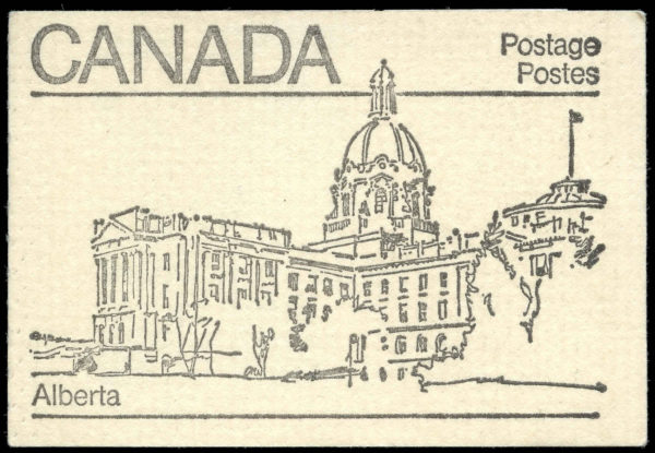 Canada Stamp Booklet - #BK82 (1982) 2 x 5¢ + 10¢ + 30¢