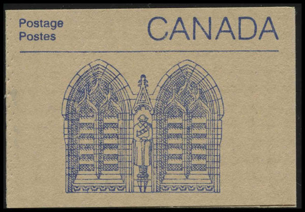 Canada Stamp Booklet - #BK96 (1988) 1¢ + 2 x 6¢ + 37¢