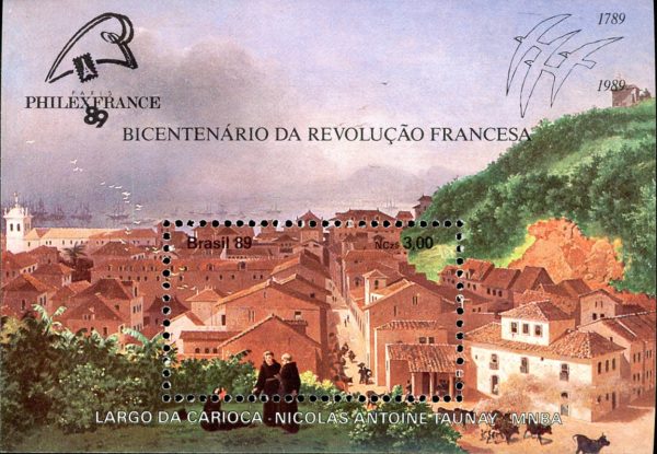 Brazil Stamp Sc#2197 (1989) - Largo da Carioca