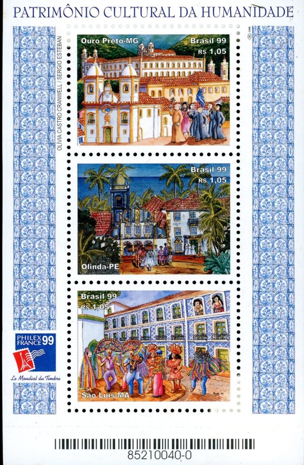 Brazil Stamp S#2714 (1999) - Historical and Cultural Heritage