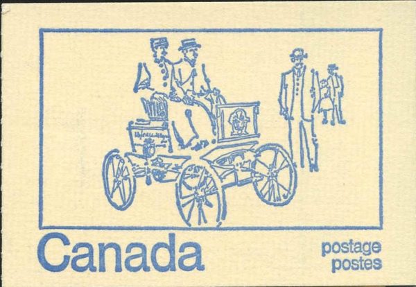 Canada Stamp Booklet - #BK71 PVA (1972) 4 x 1¢ + 6¢ + 5 x 8¢