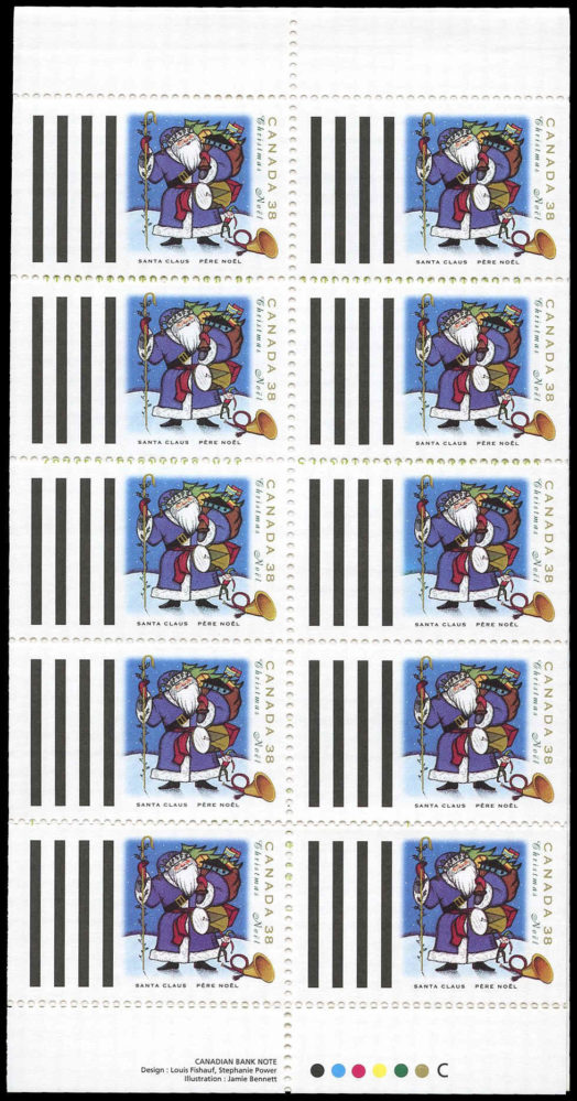 Canada Stamp Booklet - #BK162 (1993) $3.8 - Image 2