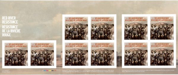 Canada Stamp #BK735 - Red River Resistance (2019) 10 x P (90¢) Booklet pane of 10