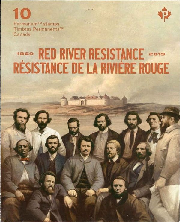 Canada Stamp #BK735 - Red River Resistance (2019) 10 x P (90¢) Booklet pane of 10 - Image 2