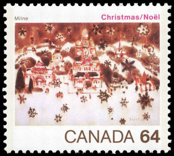 Canada Stamp #1042 - Snow in Bethlehem (1984) 64¢