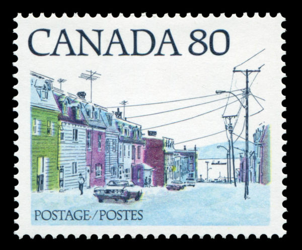 Canada Stamp #725 - Maritime Street Scene (1978) 80¢ Untagged