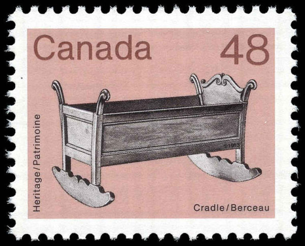 Canada Stamp #929 - Cradle (1983) 48¢