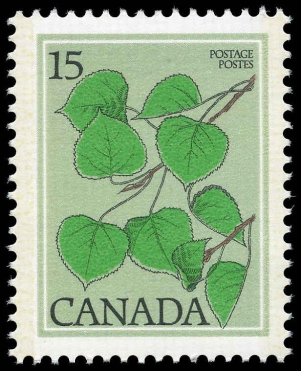 Canada Stamp #717 - Trembling Aspen (1977) 15¢ LF