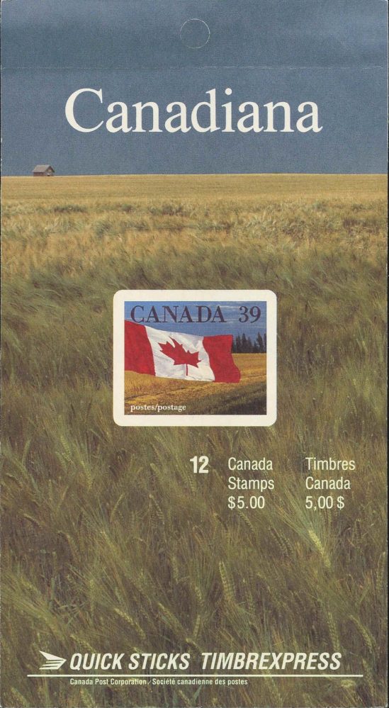 Canada Stamp Booklet - #BK114 (1990) 12 x 39¢