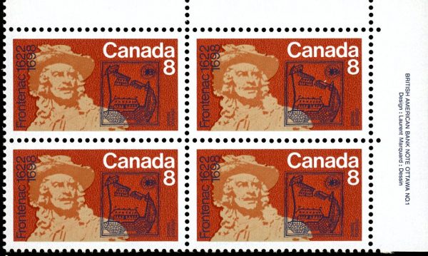 Canada Stamp PB#561 - Frontenac (1972) 8¢