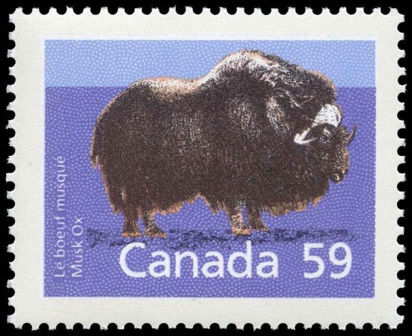 Canada Stamp #1174 - Musk Ox (1989) 59¢