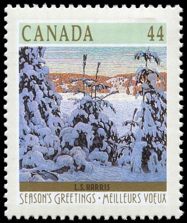 Canada Stamp #1257 - Snow II (1989) 44¢