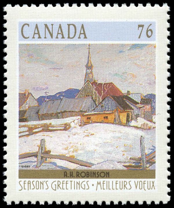 Canada Stamp #1258 - Ste. Agnes (near La Malbaie, QC) (1989) 76¢