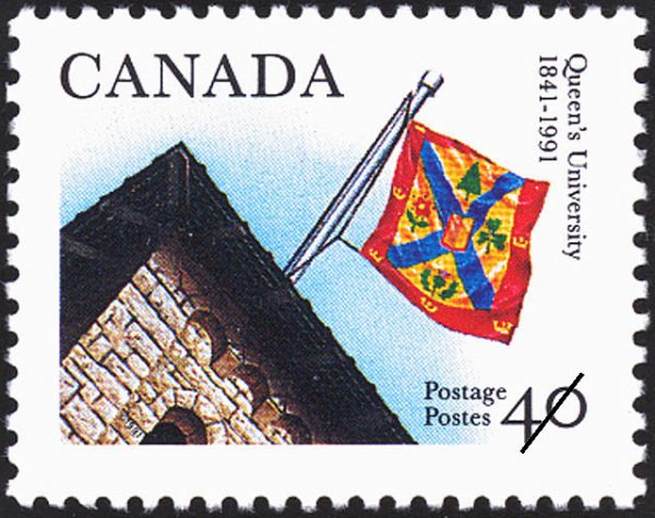 Canada Stamp #1338 - Queen's University (1991) 40¢