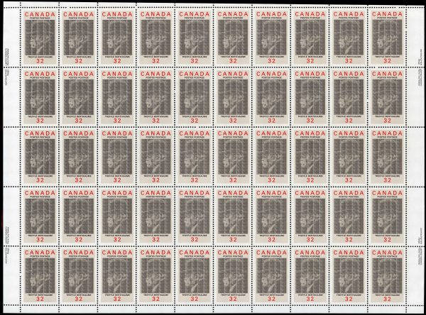 Canada Stamp SHEET#1044 - Trefflé Berthiaume (1984) 32¢