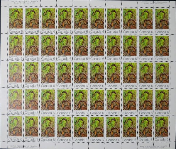 Canada Stamp SHEET#535 - Spring (1971) 6¢