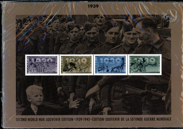 Canada Post - Thematic Collection #43 - Second World War - 1939 (1989)