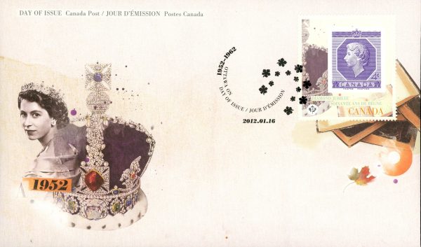 Canada FDC #2513 - Crown (2012) P (61¢)