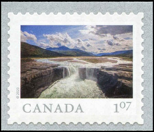 Canada Stamp #3220 - Carcajou Falls (NT) (2020) $1.07