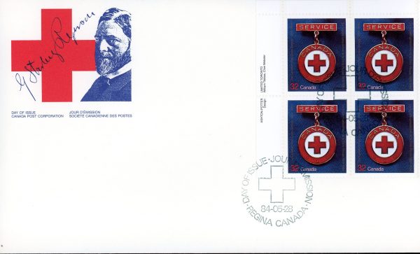 Canada FDC--PB#1013 - Meritorious Service Medal (1984) 32¢