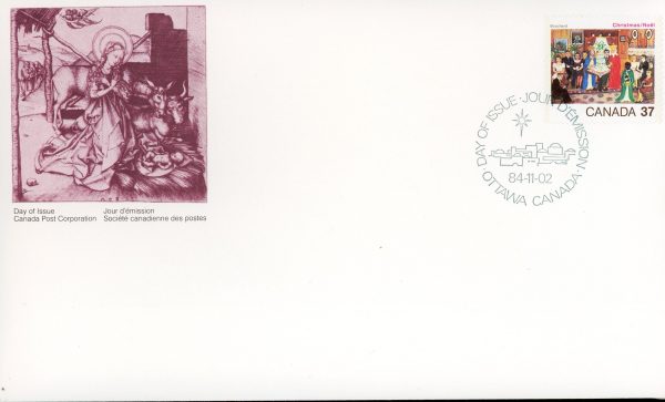 Canada FDC#1041 - The Three Kings (1984) 37¢