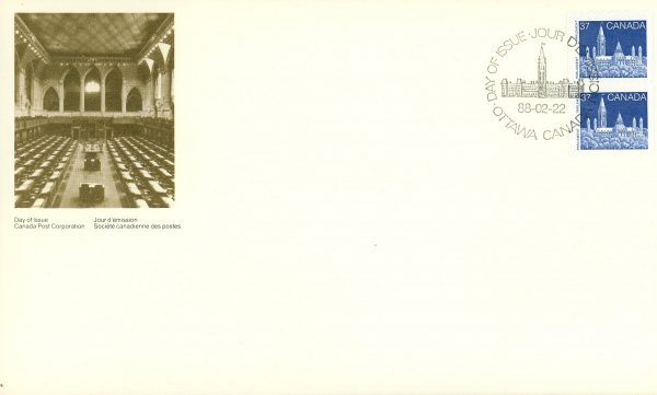 Canada FDC#1194 - Parliament (1988) 37¢