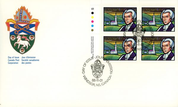 Canada FDC#1226 -PB Charles Inglis (1988) 37¢