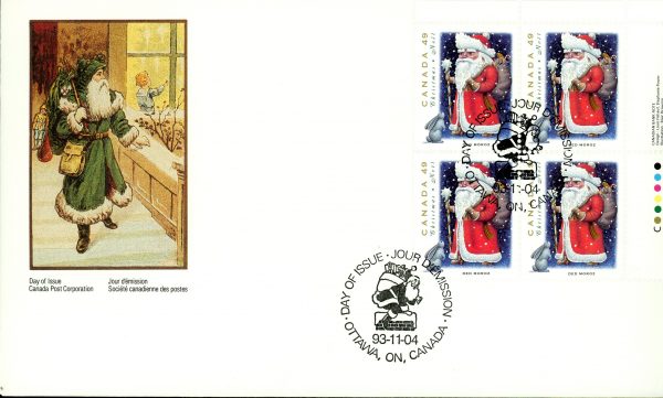 Canada FDC#1500 -PB- Russia's Ded Moroz (1993) 49¢