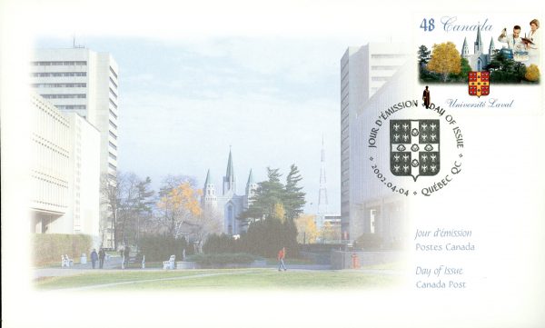 Canada FDC#1942 - Laval University (2002) 48¢