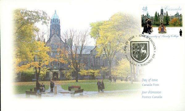 Canada FDC#1943 - University of Trinity College (2002) 48¢