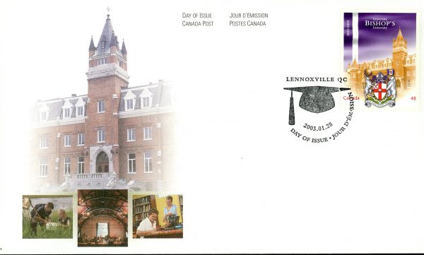 Canada FDC#1973 - Bishop's University (2003) 48¢