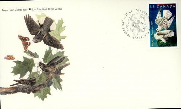 Canada FDC#1983 - Gyrfalcon (2003) 65¢