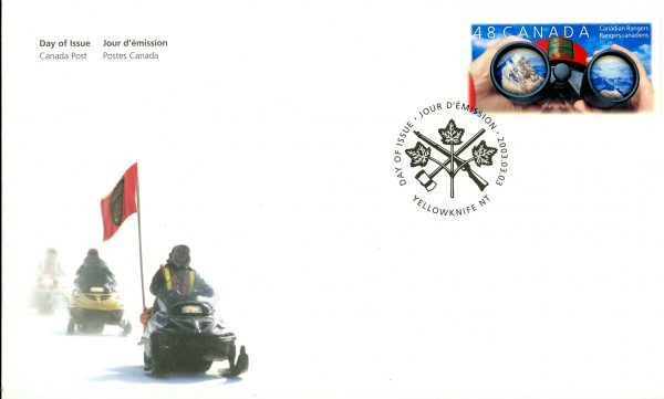 Canada FDC#1984 - Ranger with binoculars (2003) 48¢