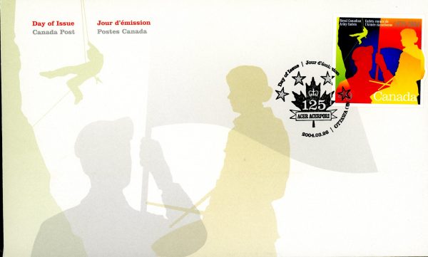 Canada FDC#2025 - Army Cadets (2004) 49¢