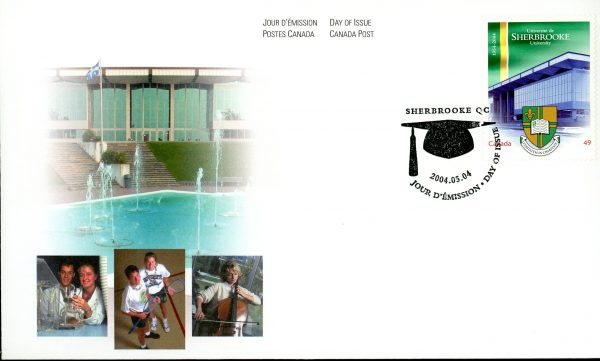 Canada FDC #2033 - University of Sherbrooke (2004) 49¢