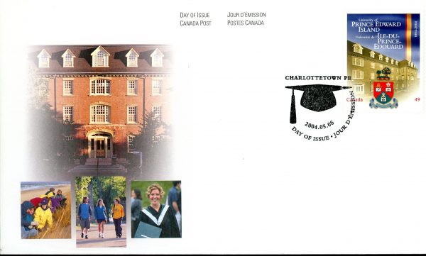 Canada FDC#2034 - University of Prince Edward Island (2004) 49¢